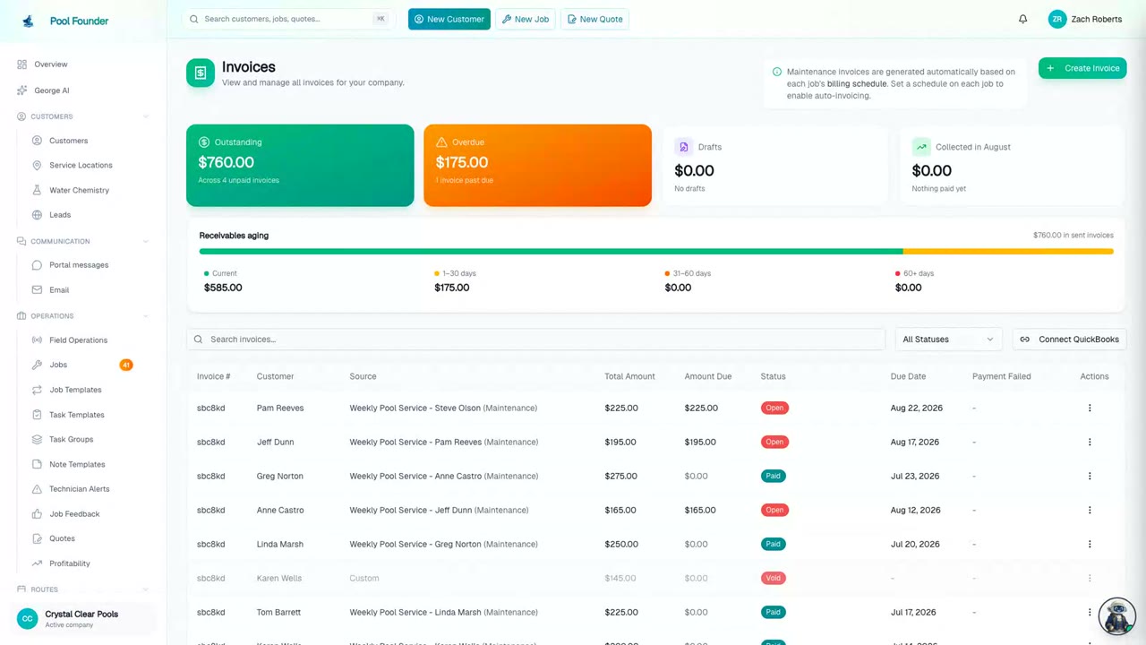 Managing Invoices