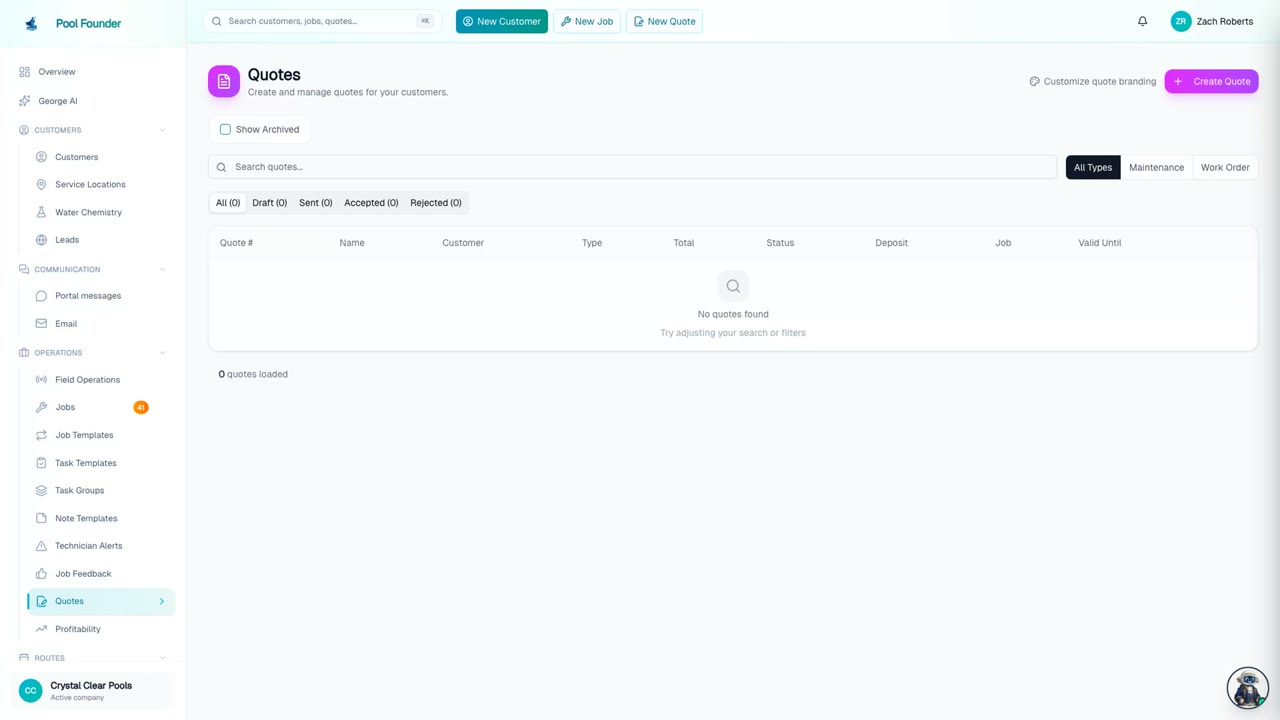 Create and Send Quotes